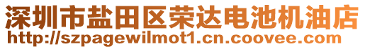 深圳市鹽田區(qū)榮達(dá)電池機(jī)油店