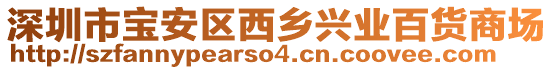 深圳市寶安區(qū)西鄉(xiāng)興業(yè)百貨商場