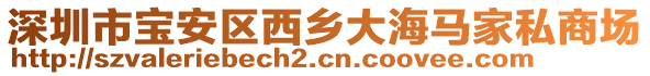 深圳市寶安區(qū)西鄉(xiāng)大海馬家私商場