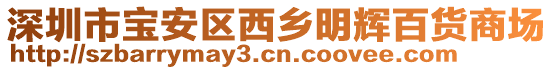 深圳市寶安區(qū)西鄉(xiāng)明輝百貨商場