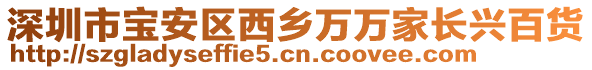 深圳市寶安區(qū)西鄉(xiāng)萬萬家長興百貨