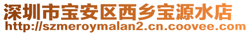 深圳市寶安區(qū)西鄉(xiāng)寶源水店