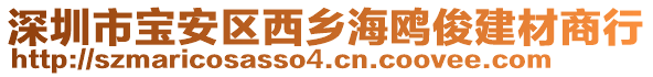 深圳市寶安區(qū)西鄉(xiāng)海鷗俊建材商行