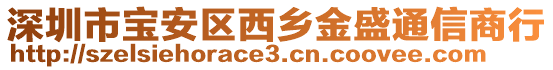 深圳市寶安區(qū)西鄉(xiāng)金盛通信商行