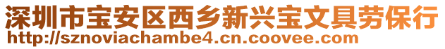 深圳市寶安區西鄉新興寶文具勞保行