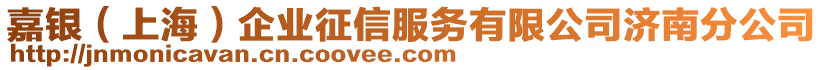 嘉银（上海）企业征信服务有限公司济南分公司