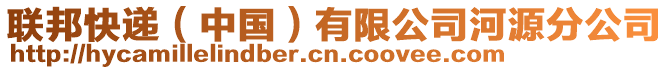 聯(lián)邦快遞（中國(guó)）有限公司河源分公司