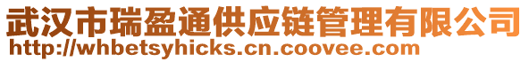 武漢市瑞盈通供應(yīng)鏈管理有限公司