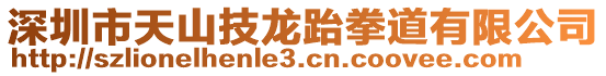 深圳市天山技龍跆拳道有限公司