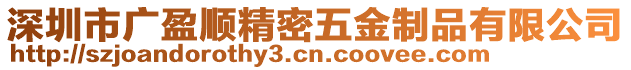 深圳市廣盈順精密五金制品有限公司