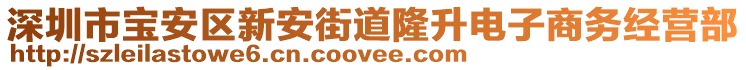 深圳市寶安區(qū)新安街道隆升電子商務(wù)經(jīng)營部