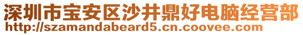 深圳市寶安區(qū)沙井鼎好電腦經(jīng)營部