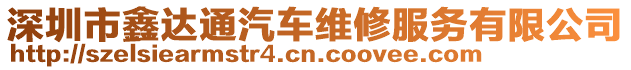 深圳市鑫達通汽車維修服務有限公司