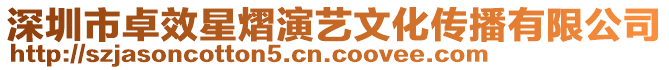 深圳市卓效星熠演藝文化傳播有限公司