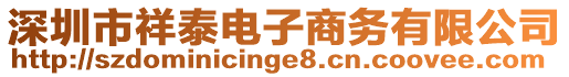 深圳市祥泰電子商務(wù)有限公司