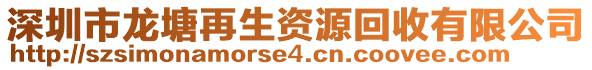 深圳市龍?zhí)猎偕Y源回收有限公司