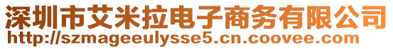 深圳市艾米拉電子商務(wù)有限公司