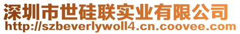 深圳市世硅聯(lián)實(shí)業(yè)有限公司