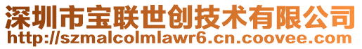 深圳市寶聯(lián)世創(chuàng)技術(shù)有限公司