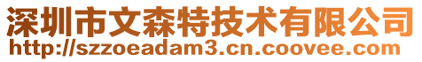 深圳市文森特技術(shù)有限公司