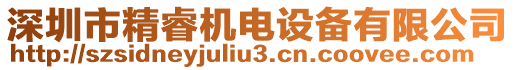 深圳市精睿機電設(shè)備有限公司