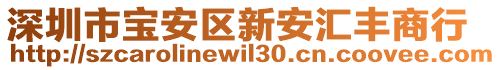 深圳市寶安區(qū)新安匯豐商行