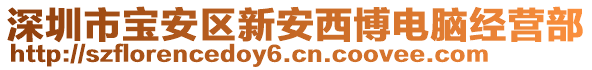 深圳市寶安區(qū)新安西博電腦經(jīng)營部