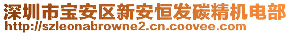 深圳市寶安區(qū)新安恒發(fā)碳精機(jī)電部