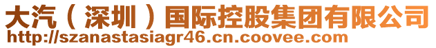 大汽（深圳）國(guó)際控股集團(tuán)有限公司