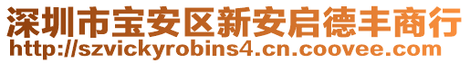 深圳市寶安區(qū)新安啟德豐商行