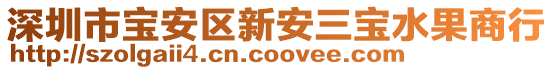 深圳市寶安區(qū)新安三寶水果商行