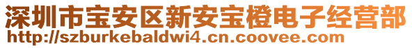 深圳市寶安區(qū)新安寶橙電子經(jīng)營部