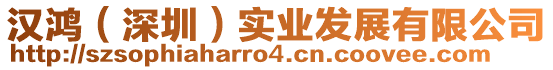 漢鴻(深圳)實業發展有限公司