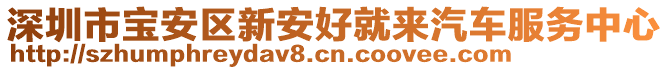 深圳市寶安區(qū)新安好就來(lái)汽車(chē)服務(wù)中心