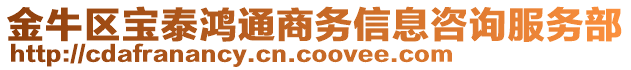 金牛區(qū)寶泰鴻通商務(wù)信息咨詢(xún)服務(wù)部