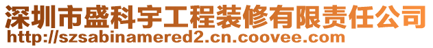 深圳市盛科宇工程裝修有限責(zé)任公司