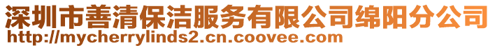 深圳市善清保潔服務(wù)有限公司綿陽分公司