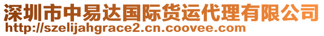 深圳市中易達(dá)國(guó)際貨運(yùn)代理有限公司