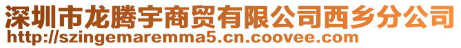 深圳市龍騰宇商貿有限公司西鄉(xiāng)分公司