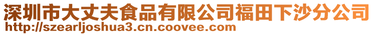 深圳市大丈夫食品有限公司福田下沙分公司