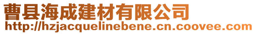 曹縣海成建材有限公司