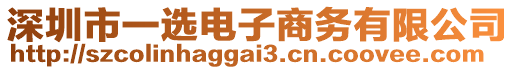 深圳市一選電子商務(wù)有限公司