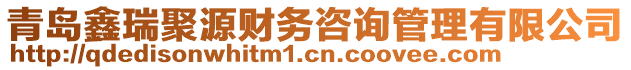 青島鑫瑞聚源財務咨詢管理有限公司