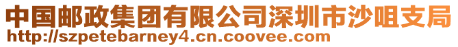 中國郵政集團有限公司深圳市沙咀支局