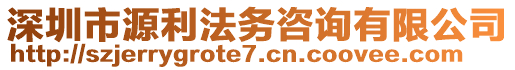 深圳市源利法務咨詢有限公司