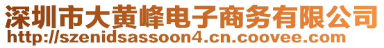 深圳市大黃峰電子商務(wù)有限公司