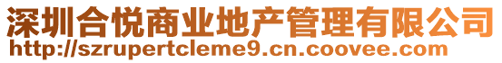 深圳合悅商業(yè)地產(chǎn)管理有限公司