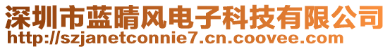 深圳市藍晴風電子科技有限公司