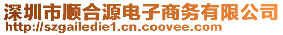 深圳市順合源電子商務(wù)有限公司