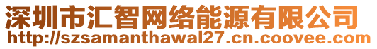 深圳市匯智網(wǎng)絡(luò)能源有限公司